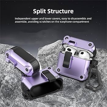 Amazon.com: TSVSXS Lock Case Compatible with AirPods 4 with